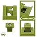 5C3Z-7E395-C Automatic Transmission Shift Linkage Cable Clip Kit Fix Bushing for Ford E/F150 250 350 450 550 Econoline, For Edge Rsion Flex Mustang Police Interceptor Lincoln Mercury, New Version