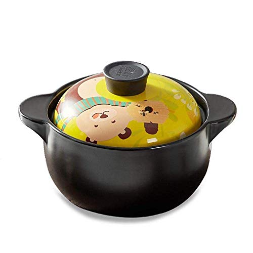Cocotte en Terre Cuite émaillée évite les aliments brûlés au fond