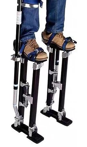 Adjustable Aluminium Drywall Stilts 38-58cm