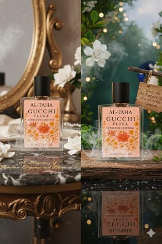 Image of Parfum for Men & Women - Luxurious Romantic Perfume with Long-Lasting Fragrance, 20ml - Sensual & Elegant Scent for Special Occasions (Flora)