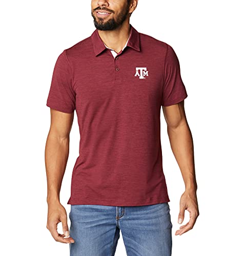 Polo Tech Trail Columbia pour homme bordeaux XXL