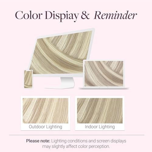 Image of GOO GOO Clip in Hair Extensions Real Human Hair Blonde Remy Extensions