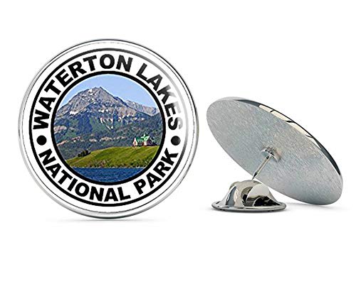Round Waterton National Park (Travel rv Hike Alberta Canada) Metal 0.75