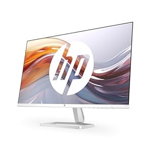 HP Series 5 527sa FHD IPS Monitor mit Lautsprechern | 68,6 cm (27 Zoll) | 100Hz | 1500:1 Kontrast | 99% sRGB | Dual-HDMI 1.4 | VGA | Audio-Aus-/Eingang | Entspiegelt | Neigbar | Nachhaltig | Weiß