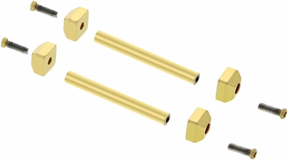 Ewatchparts Screw Tubes Pin Cartier Pasha Band Band Strap Bracelet Lug Compatible With 20mm Gold