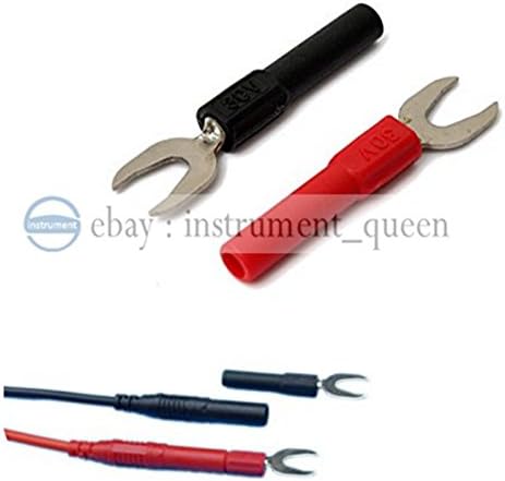 TestHelper TH-10-KIT Insulation 4mm Banana Test Lead Probe Clip Lantern Fork Tip Spring Crocodile Alligator Adaptor Multimeter Accessory Kit