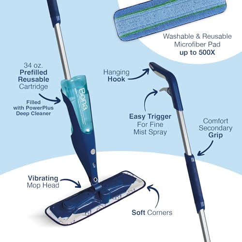 Bona PowerPlus Premium Motion Spray Mop for Hardwood Floors Review product image