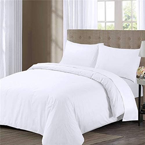 Lasin Bedding Full/Queen 86" x 68" 100% Long Strand Mulberry Silk Breathable Winter All Weather Blanket Comforter with 100% Cotton Shell (Queen/Full - Winter) Queen/Full (Winter)