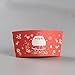 Nobour Christmas Paper Coffee Cups with Lids (50-Count, White, 12oz) Disposable Hot & Cold Drinkware w/Holiday Insulated Sleeves | Santa, Stocking, Reindeer | Party, Tea, Cocoa