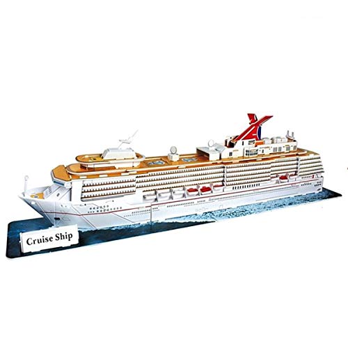 Construcción, Toy CubicFun Rompecabezas 3D AMERICA CRUISE SHIP 86Pz