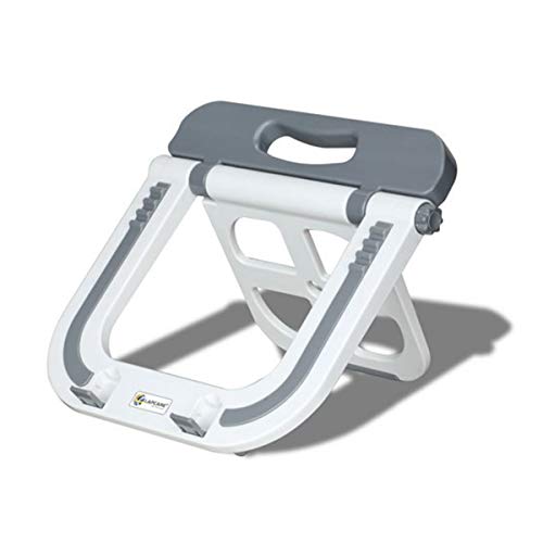 Image of LAPCARE Multi Functional Tabletop Laptop Stand with Auto-Lock Joint and Max Load of 10Kg (White)