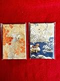 山種美術館 荒木十畝 四季花鳥 秋 冬 缶マグネット2枚