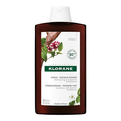 Klorane – Shampoo With Quinine And Organic Edelweiss – For Men & Women – 400ml