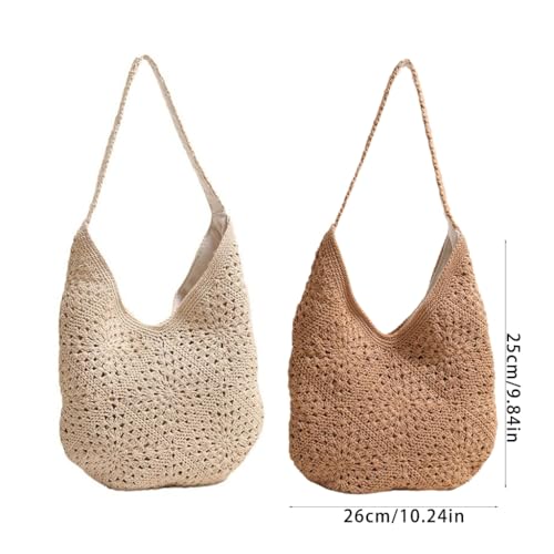 Sac de plage tissé pour vos vacances d'été à la mer - 4
