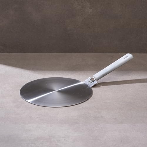 Image of P•TAL Induction Adapter Plate for Non-Induction Cookware - Heat Diffuser Plate | Compatible with Gas & Induction | Even Heat Distribution | Durable & Heavy Duty (1 Pc) (Small)