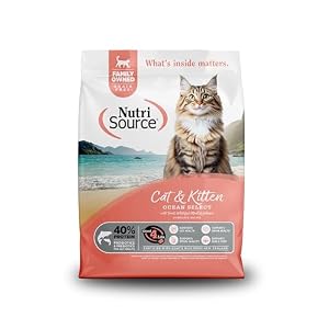NutriSource Grain Free Cat & Kitten Ocean Select, 4LB (Pack of 1)