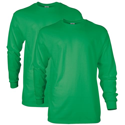 Image of Gildan Adult Ultra Cotton Long Sleeve T-Shirt, Style G2400, Multipack