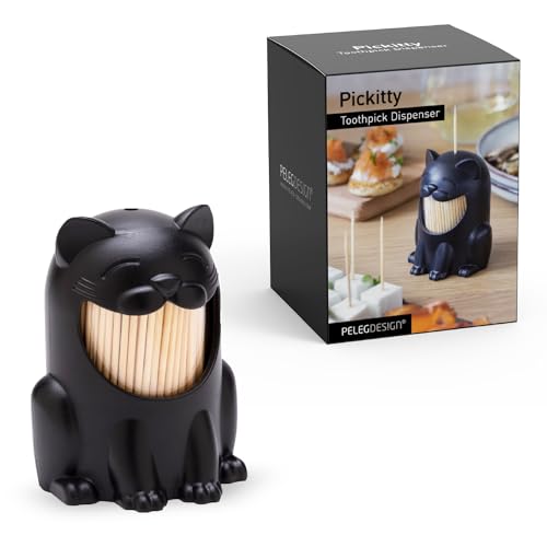 A playful toothpick dispenser that turns a totally forgettable table item into something guests actually notice and talk about.