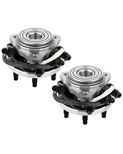 Image of ECCPP 2-Piece 515052 Wheel Hub Bearing for Mercury Mountaineer 1997-2001 | for Ford Explorer Sport Trac 2001-2005 5 lugs w /ABS Sensor Pre-Greased Sealed