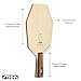 Stiga Cybershape Allround Classic Table Tennis Blade, Wood Blade for Beginner & Experienced Players - Pen - Brown