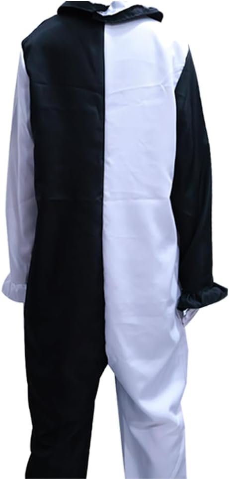 Anime Cosplay Costume Outfits Anime Black White Bodysuit Halloween Suit - Image 4