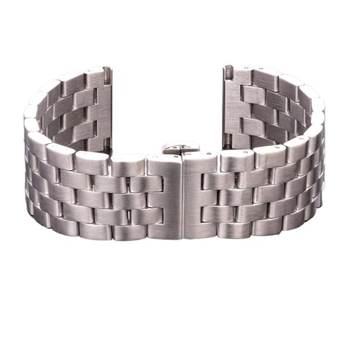 Bracelet de montre en acier inoxydable universel de 20mm à 26mm pour hommes et femmes