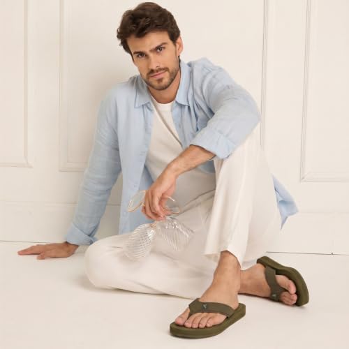 Image of YOHO ArchFlex orthopedic slippers for men | Arch support for pain relief | Soft, Anti-Skid, lightweight | comfortable padded straps flip flops for Everyday