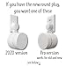 Dot Genie Google WiFi [Old Rectangular Plug – NOT Current Round Plug] Outlet Holder Mount Stand: No Messy Screws! (3-Pack)