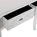 Versa 21600046 Mesa de entrada Consola Avery, Madera, Blanco, 80 x 25...