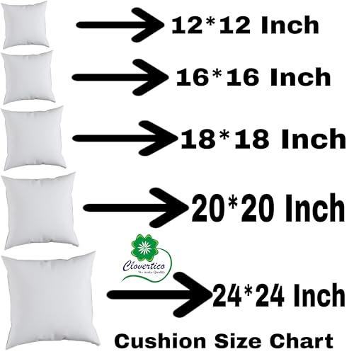 Image of Handmade Throw /Pillow Cushion Cover : 100% Cotton Fabric : High Thread Count : Set of 5