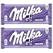 Milka Alpenmilch Alpine Milk Chocolate 90g (Pack of 2)