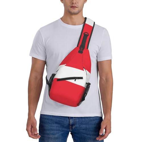 Mochila unisex pequeña de alta capacidad con diseño bandera Austria miniatura 7