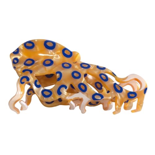 Pinza para cabello Octopus de acetato miniatura 6