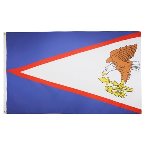 AZ FLAG, American Samoa Flag, 2x3 Ft- 100D Polyester American Samoan Banner with Two Metal Grommets, Fade Resistant