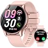 vamout Reloj Inteligente Mujer, 1.39" Display Smartwatch con Llamadas, Smart Watch Monitor de Sueño/SpO2, Podómetro, 120+ Modos Deportivos, IP68 Impermeable Reloj Deportivo para Android iOS, Rose