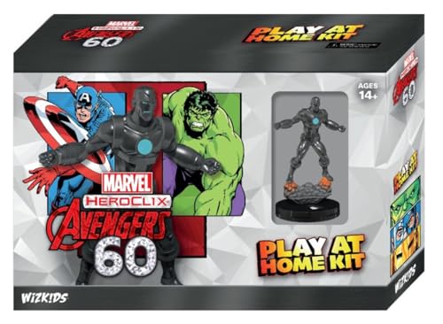Marvel HeroClix Avengers 60th Play at Home Kit Iron Man Wizkids