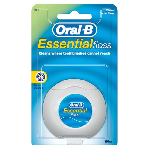 ORAL-B Lot de 4 Essentials FLOSS fil dentaire 50 m Parfum Menthe
