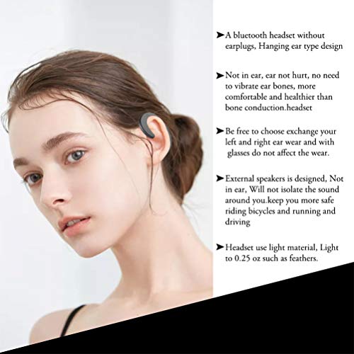 3C Light Auricular Bluetooth Inalámbrico Ear Hook Negro miniatura 5