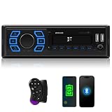 GOHHDL 1-DIN-Autoradio mit DAB+, Bluetooth, Typ-C/USB-MP3-Player, 60 Watt × 4, 12–14 V