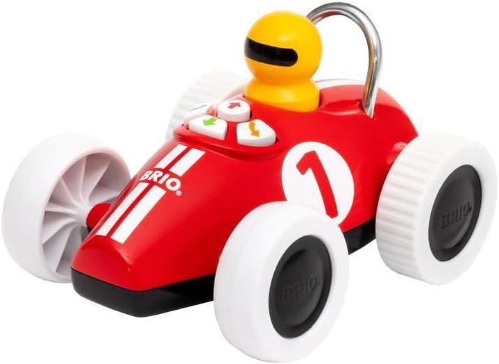 BRIO 30234 Play & Learn Action Racer for Ages 18 Months and up