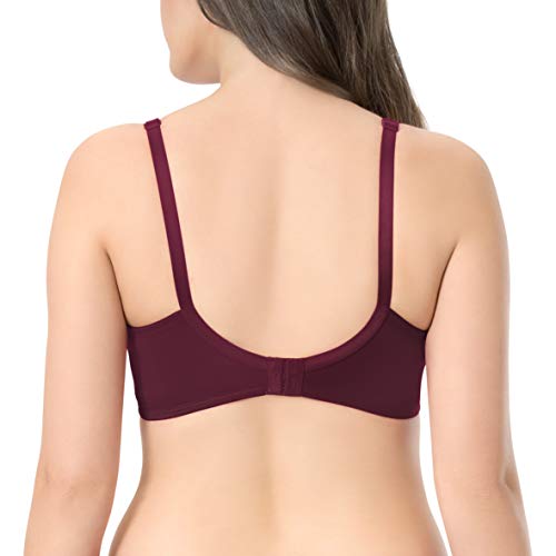 Image of Amante Every de Black Solid Non-Wired Non Padded Everyday Bra