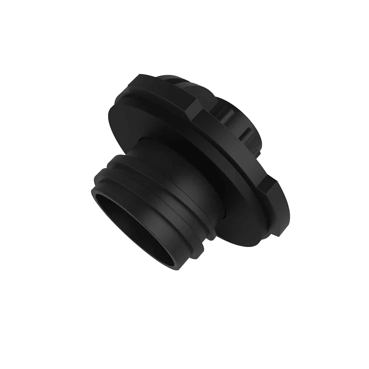Grizzly TorrentTwist | 2 in Drain Plug With Garden Hose Adapter for Grizzly Coolers | Black