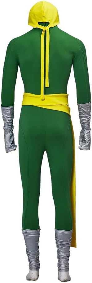 LoliMiss Mens Superhero Costumes Iron Cosplay Fist Bodysuit Spandex Zentai Halloween Cosplay Jumpsuit