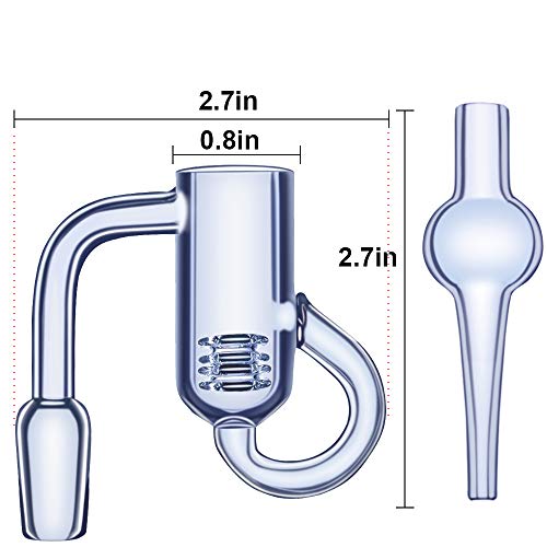 SHURUN Quarz Banger Quarz Thermal Banger Nagel Männlich 14mm Quarz Thermal Banger Nägel Für Bohrinseln Glas Bongs… – Bild 3