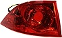 Evan-Fischer Tail Light Assembly Compatible with 2006-2011 Buick Lucerne Outer Driver Side
