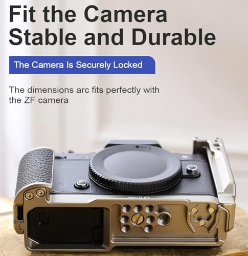 Image of Camera Cage Z F Aluminum Cage for Nikon ZF Camera (Black)