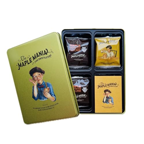 メープルクッキー詰合せ缶 16枚入り 東京駅限定 【手提げ1枚付】 メープル マニア ショコラ バター 缶のサムネイル