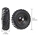 WPHMOTO 4 Sets of 4.10-6 Go Kart ATV Tubeless Tires with Rims | Front and Rear Tire for Scooter Quad Bikes 4 Wheelers