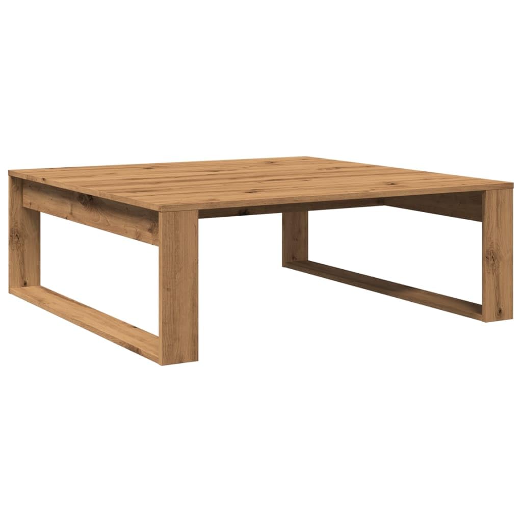 vidaXL Coffee Table, Centre End Table for Living Room, Accent Console Sofa Table for Decorative, Modern Style, Artisan Oak Engineered Wood