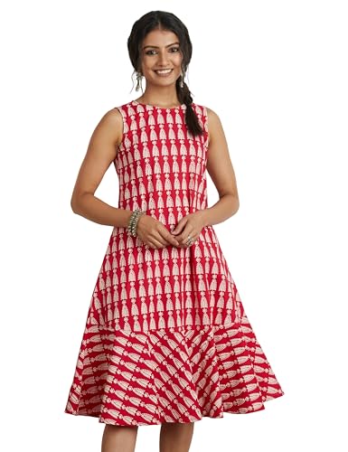 Image of Amazon Brand - Myx Women Rayon A-line Dress